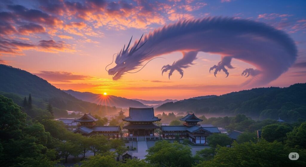龍神様が写真に写るときの前兆