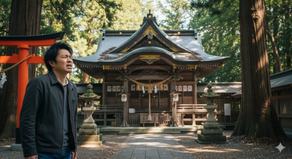注意すべき神社で歓迎されてないサイン