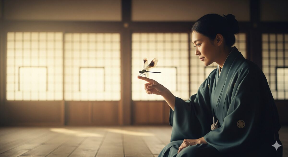 トンボが逃げないのはなぜ？スピリチュアルな幸運のサイン